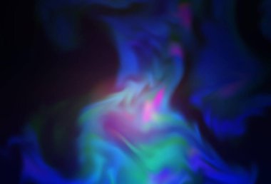 Koyu pembe, mavi vektör bulanık desen. Yaratıcı illüstrasyon, yarım tonlu ve eğimli. Çalışmalarınız için akıllı tasarım.