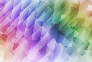 Açık Çokrenkli vektör dokusu dikdörtgen biçiminde. Renkli dikdörtgenleri olan bir resim. İş ilanınız için akıllı tasarım.