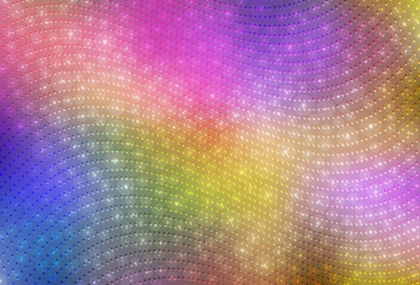 Licht Mehrfarbiger Vektor Unscharfe Blasen Auf Abstraktem Hintergrund Mit Farbigem — Stockvektor