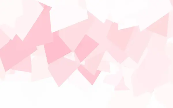 Fond Vectoriel Rouge Clair Avec Lignes Triangles Triangles Sur Fond — Image vectorielle
