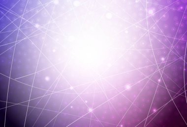 Açık Mor, parlak çizgili pembe vektör arkaplan. Bulanık dekoratif tasarım basit bir şekilde çizgilerle. Güzel geçmişiniz için şablon.