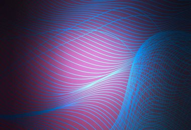 Koyu pembe vektör soyut arkaplan. Görüntü stili ve gradyanı olan yeni renkli çizimler. İş tasarımınız için yeni biçim.