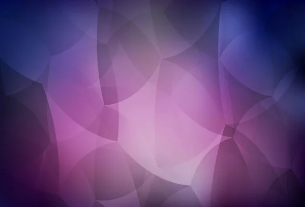 Fondo Vectorial Púrpura Oscuro Con Líneas Triángulos Ilustración Con Conjunto — Vector de stock