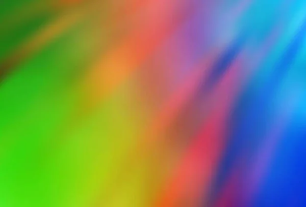 Licht Multicolor Vector Wazig Heldere Textuur Een Geheel Nieuwe Gekleurde — Stockvector