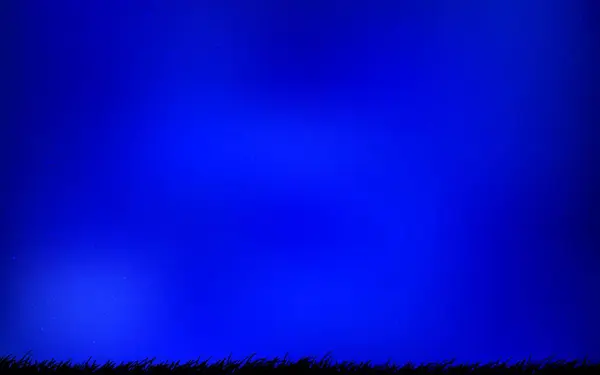 Dark Blue Vector Background Galaxy Stars Blurred Decorative Design Simple — Stock Vector