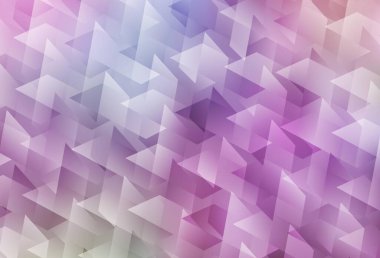 Açık Mor, eşkenar dörtgenli pembe vektör arkaplan. Renkli dikdörtgenleri olan bir resim. Şablon bir arkaplan olarak kullanılabilir.