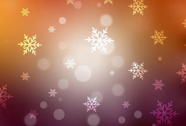 Fondo Vectorial Naranja Oscuro Estilo Navidad Modernas Formas Abstractas Del — Archivo Imágenes Vectoriales