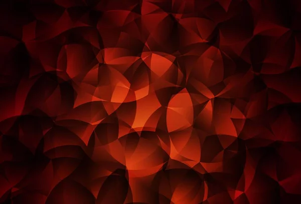 Dunkelroter Vektor Polygon Abstrakter Hintergrund Kreative Geometrische Illustration Origami Stil — Stockvektor