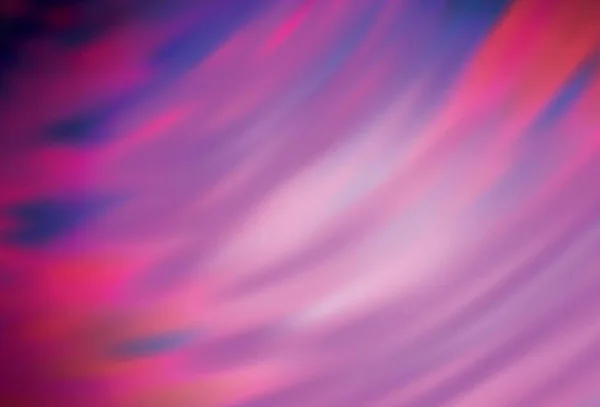 Modèle Lumineux Flou Vecteur Rose Clair Illustration Colorée Dans Style — Image vectorielle