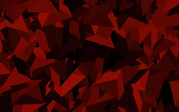 Векторне Тло Dark Brown Лініями Трикутниками Ілюстрація Набором Кольорових Трикутників — стоковий вектор