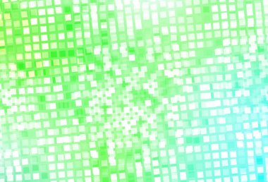 Açık yeşil vektör düzeni çizgiler, dikdörtgenler. Dikdörtgenli soyut gradyan çizimi. İş ilanınız için akıllı tasarım.