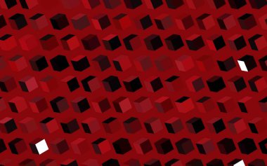 Koyu pembe, kırmızı vektör arka planı çokgen biçiminde. Renkli dikdörtgenleri olan bir resim. Web siteleri için şablon kullanılabilir.