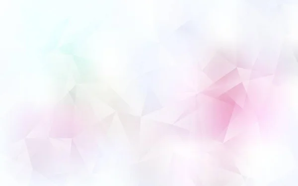 ライトピンク イエローベクトル抽象多角形テンプレート 多角形の形状のサンプル ブランドブックの新しいテンプレート — ストックベクタ