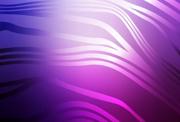 Luz Púrpura Diseño Vectorial Rosa Con Líneas Iris Ilustración Colorida — Archivo Imágenes Vectoriales