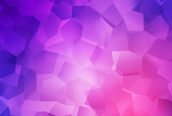 浅紫色 粉色矢量背景与孟菲斯形状 用抽象风格的彩色渐变形状进行说明 商务名片的现代设计 — 图库矢量图片