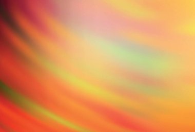 Açık Turuncu vektör bulanık parlak şablon. Degrade ile halftone tarzıyaratıcı illüstrasyon. Cep telefonu için arka plan.