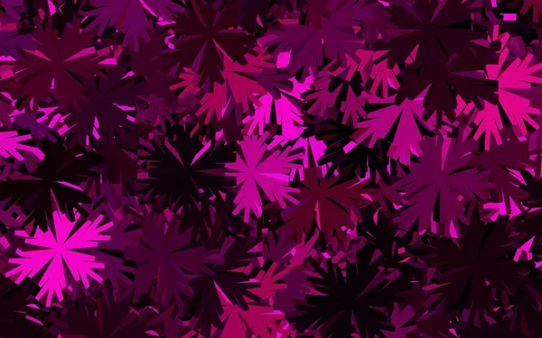 Fondo Pantalla Elegante Vector Rosa Oscuro Con Flores Flores Estilo — Vector de stock