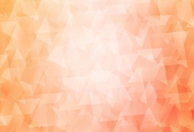 Eşkenar dörtgenli hafif turuncu vektör arkaplanı. Soyut stil ve dikdörtgenlerle dekoratif tasarım. Web siteleri için şablon kullanılabilir.