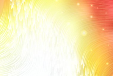 Açık Kırmızı, Wry çizgileri olan sarı vektör düzeni. Eğri şekilli yepyeni renkli bir tasvir. Web siteniz için soyut tasarım.