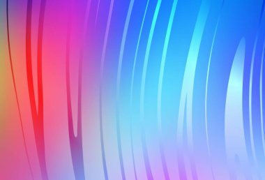 Wry çizgileri ile ışık çokrenkli vektör şablonu. Basit bir şekilde yepyeni renkli bir tasvir. İşiniz için en iyi tasarım.