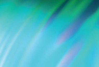 Açık yeşil vektör renkli bulanık arkaplan. Parlak renkli bir illüstrasyon. Çalışmalarınız için akıllı tasarım.