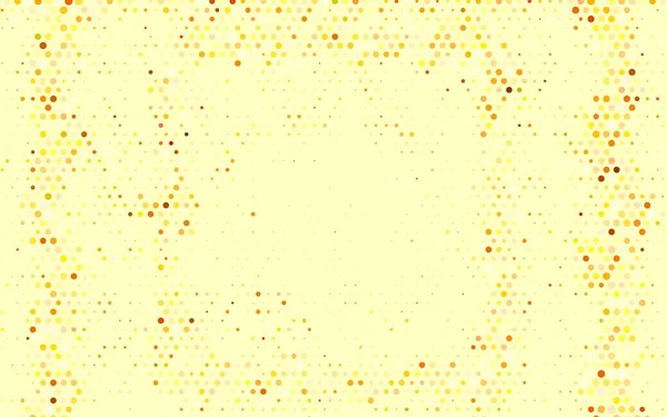 浅绿色 黄色矢量模糊装饰设计的抽象风格与气泡 带彩色渐变的抽象背景上模糊的气泡 简单地设计你的网站 — 图库矢量图片