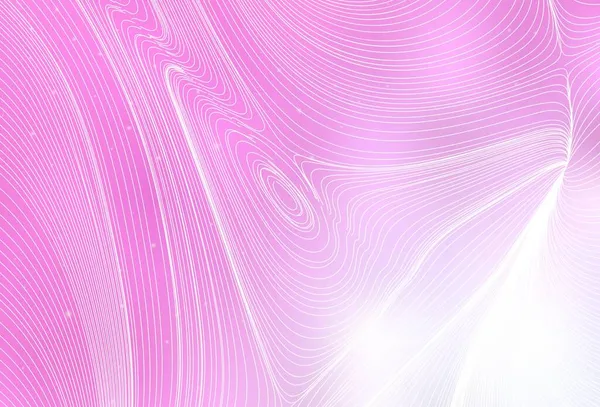 Light Pink Vector Texture Disks Curves Illustration Set Geometrical Shapes — Stock Vector