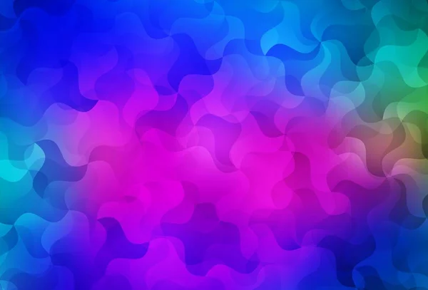 Dunkelrosa Blauer Vektorpolygon Abstrakter Hintergrund Leuchtend Bunte Illustration Mit Dreiecken — Stockvektor