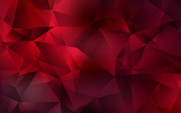 Σκούρο Κόκκινο Διάνυσμα Κλίση Τρίγωνα Υφή Τριγωνικό Γεωμετρικό Δείγμα Κλίση — Διανυσματικό Αρχείο