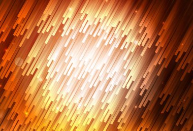 Düz çizgileri olan koyu turuncu vektör düzeni. Bulanık arkaplanda gradyanı olan çizgiler. Güzel geçmişiniz için şablon.