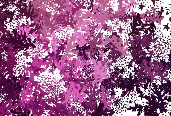 Dark Pink Vektorové Pozadí Abstraktními Tvary Dekorativní Design Abstraktním Stylu — Stockový vektor