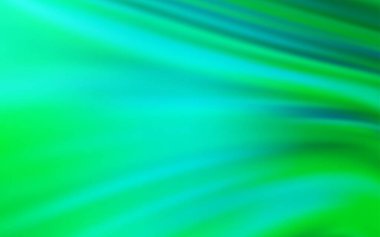 Açık Yeşil vektör bulanık parlaklık soyut şablon. Degrade ile soyut renkli illüstrasyon. İşletmeniz için tamamen yeni tasarım.