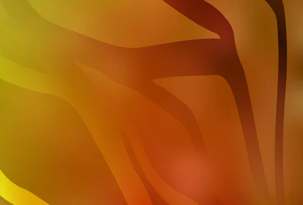 Light Orange Vektor Moderní Elegantní Zázemí Zářící Barevné Ilustrace Elegantním — Stockový vektor