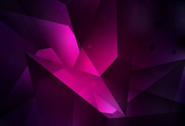 Bulanık yağmur damlaları ile koyu pembe vektör parıltısı soyut illüstrasyon. Bulanık dekoratif tasarım baloncuklu soyut tarzda. İniş sayfası için modern şablon.