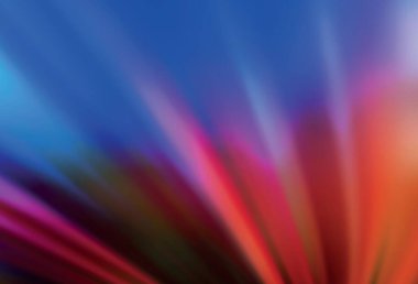 Açık Mavi, Kırmızı vektör bulanık desen. Degradeli zarif parlak bir illüstrasyon. Web siteniz için bulanık tasarım.