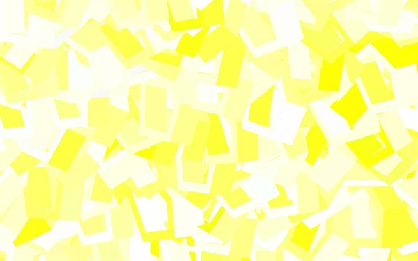 Hellgrüne Gelbe Vektorschablone Sechseckigen Stil Illustration Mit Einer Reihe Von — Stockvektor