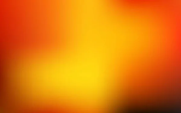 Tmavě Oranžový Vektor Abstraktní Rozostření Rozostření Abstraktní Barevná Ilustrace Rozmazaným — Stockový vektor