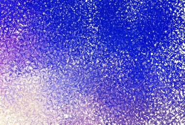 Pembe ışık, vektör düzen düz çizgili mavi. Modern geometrik soyut illüstrasyon hatları ile. Desen, işletme web siteleri için.