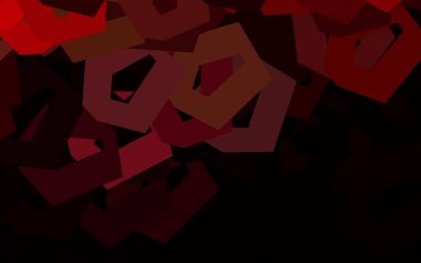 Koyu mor, altıgen şeklinde pembe vektör şablonu. Bulanık arkaplanda renkli altıgenler. Marka kitabınız için yeni şablon.