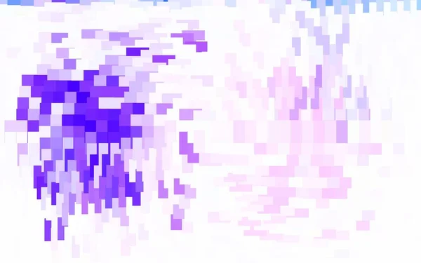 Светло Фиолетовый Векторный Узор Квадратном Стиле Современная Абстрактная Иллюстрация Красочными — стоковый вектор