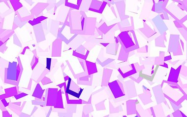 Altıgen şekilli açık pembe vektör düzeni. Renkli altıgenli soyut illüstrasyon. Duvar kağıtlarının dokusu için desen.