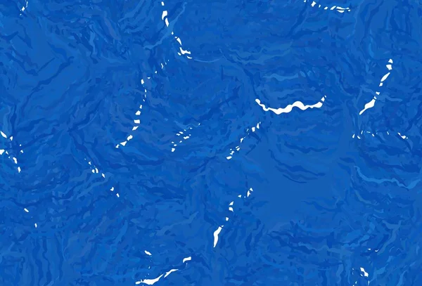 Mal Lys Blue Vektor Med Bøyde Linjer Omviklet Abstrakt Illustrasjon – stockvektor