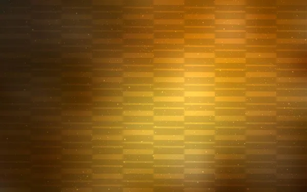 Tmavě Oranžové Vektorové Pozadí Přímými Čarami Barevná Zářivá Ilustrace Čarami — Stockový vektor