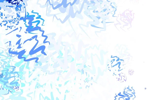 Rose Clair Motif Vectoriel Bleu Avec Des Lignes Irisées Échantillon — Image vectorielle