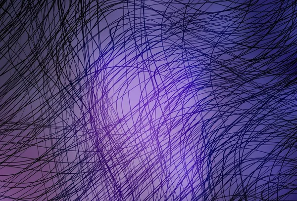 Шаблон Светло Фиолетового Вектора Линиями Образец Красочными Линиями Формами Образец — стоковый вектор