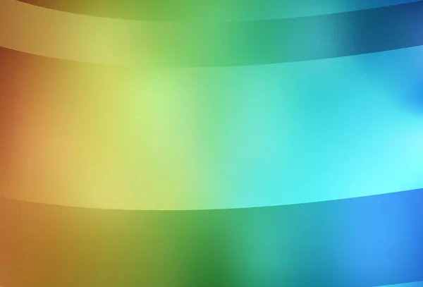 Lichtblauwe Gele Vector Kleurrijke Wazige Achtergrond Creatieve Illustratie Halve Toon — Stockvector