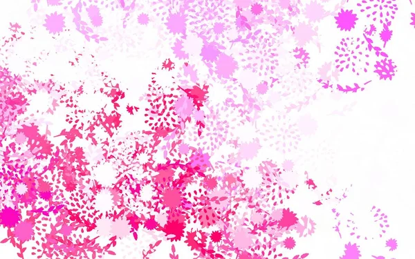 Светло Розовый Вектор Элегантные Обои Цветами Розами Современная Абстрактная Иллюстрация — стоковый вектор