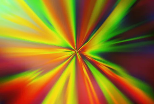 Hellgrüner Gelber Vektor Glänzend Abstrakter Hintergrund Bunte Abstrakte Illustration Mit — Stockvektor