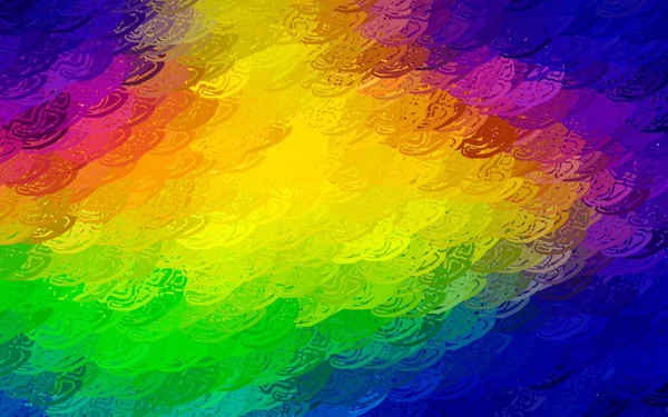 Fond Vectoriel Multicolore Clair Avec Des Formes Polygonales Formes Chaotiques — Image vectorielle