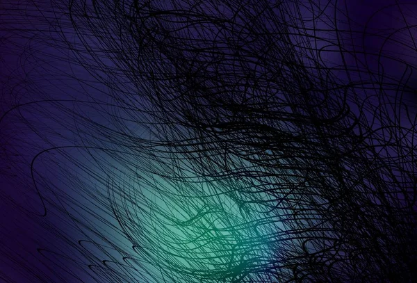 Bleu Foncé Vecteur Vert Mise Page Abstraite Brillante Illustration Abstraite — Image vectorielle